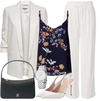 Old Money Outfit s Šedá/Stříbrný/Fialová Náramkové Hodinky/Nástroj pro Hodinky/Řetízkové Hodinky/Baterie hodinek/Dárkový set hodinek Liebeskind Berlin "Outfit na léto"Look: Klasické, Elegantní, Extravagantní, Lak, Lehký, Krásný, Old Money, Nadrozměrné, Premium, Unisex, Retro, 80tá léta