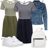 Krátké letní šaty svatební host outfity image