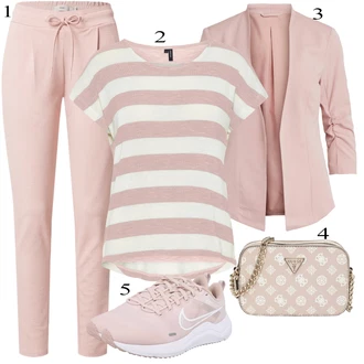 Športne Outfiti mit Siva Nike "poletni videz"