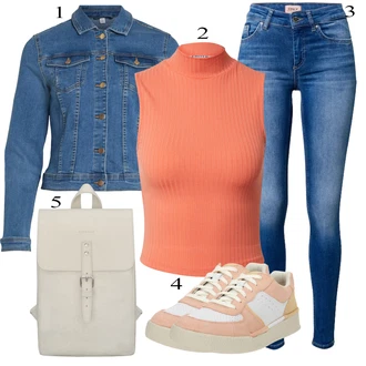 outfit "poletni videz"