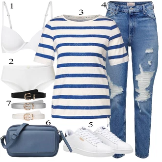 outfit mit Pastelne barve CECIL "poletni videz"