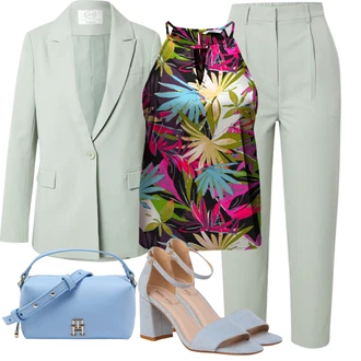 Outfity s oblekem s Modrá Tommy Hilfiger "Perfektní na léto"