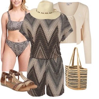 Outfity na ples bez šatů "Plážový outfit"