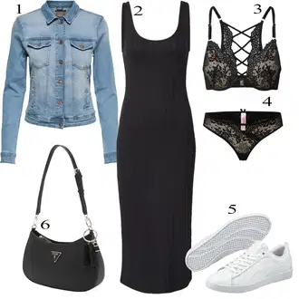 Kombinacije za Oktoberfest moderne sa Crna Edited "Outfit za ljeto"Look: Francuske, Sveučilišna, Rad, Preodjeven, Seksi, moderne