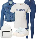Outfity s legíny pro letiště image