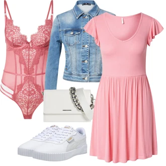Outfity s krajkovými body "Stylová letní nálada"