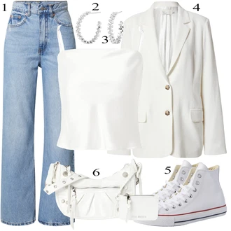 outfit mit Bela Gina Tricot "poletni videz"