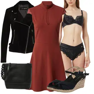 Motorka Zima Outfit s Černá Bunda Motorkářské Bund/Vlněná Bund/Bunda s Bočním Zipem/Motorkářská Bunda Freaky Nation "Vkusný letní outfit"Look: Jízda na koni, Motorka