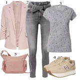 Eleganten Kavbojke Visokega Pasu outfiti za dame image