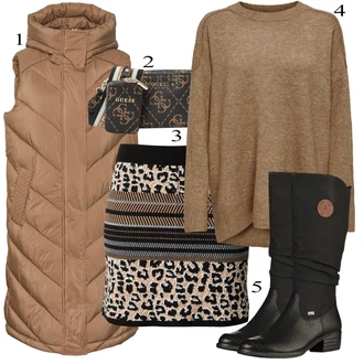 outfit mit Rieker "Popoln za jesen"