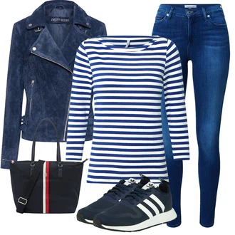 Elegantní outfity "Cool podzimní outfit"