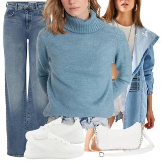 Outfit s Taška Přes Rameno DeFacto "Cool podzimní outfit"
