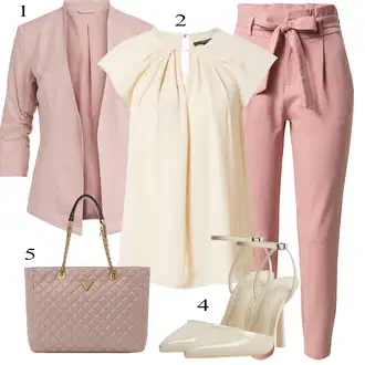 outfit mit Pastelne barve bershka "Jesenska obleka za prosti čas"