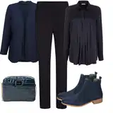 Outfity pro svatební hosty kalhotové obleky image