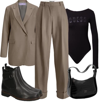 Outfit s Chelsea Boty Gabor "Elegantní podzimní outfit"
