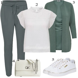 Jesenske Outfiti Poroka Gost mit Temno zelena/Bež/Zelena/Khaki/Svetlo zelena/Bela Platnena superga/Usnjene superge/Superge Nizka/Plato-Sneaker/Ozka superga/Superge Luknjasta/Superge Z Bočno Zadrgo/Poletne superge/Vintage superga Guess "Obleka za jesen"Look: Bar, Koncert, Šola, Poroka