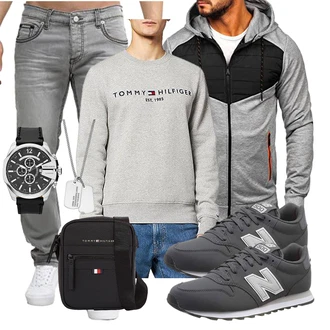 Stil Outfits Disco mit Grau Unkategorisiert Code47 "Freizeit Outfit"Look: Classic, Moderne, Coole, Elegant, Western, Empire, Disco, Casual, Büro