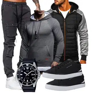 Party Outfits Elegant mit Schwarz Unkategorisiert Casio "Freizeit Outfit"Look: Schön, Elegant