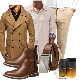 Hochzeitsgast Outfits Elegant mit Rot DOOPAI "Freizeit Outfit"Look: Elegant, Schön, Stil, Dad