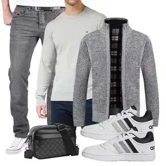Oktoberfest Outfits Coole mit Grau/Dunkelblau/Hellgrau/Dunkelgrau Trachtenhemd/Trachtenjacke Pinkpum "freizeit OUtfit"Look: Classic, Stil, Goa, Trachten, Outdoor, Zuhause, GoGo, Western, Büro, Uni, Smart Casual, Business, Moderne, Coole, Preppy, Schön