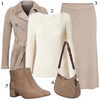 outfit mit Rjava Högl "Obleka za jesen"