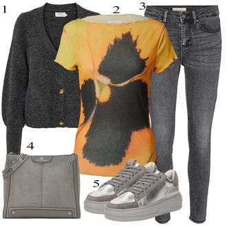 outfit mit Črna Topshop "Popoln za jesen"