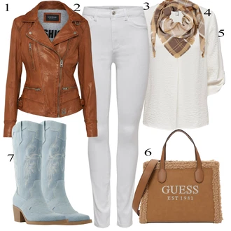 Cowboy boots outfits "Popoln za jesen"