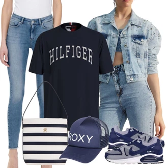 Outfit sa Bijela ROXY "Jesenski outfiti"