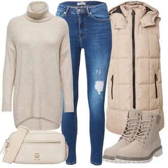 Kombinacije od trapera sa Tommy Hilfiger "Jesenski outfiti"