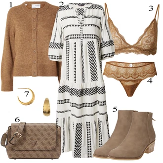 Styl, Western Outfit s Hnědá/Béžová/Šedá Westernová Kotníková Bota/Plochá Kotníková Bota/Kožená bunda/Kožená kotníková bota/Letní kotníková kozačka/Chelsea Boty/Kotníková Bota s Podšívkou About You "Outfit na podzim"Look: Cool, Venkovský styl, Kovbojka, Elegantní, Krásný, Chytrý příležitostný, Western