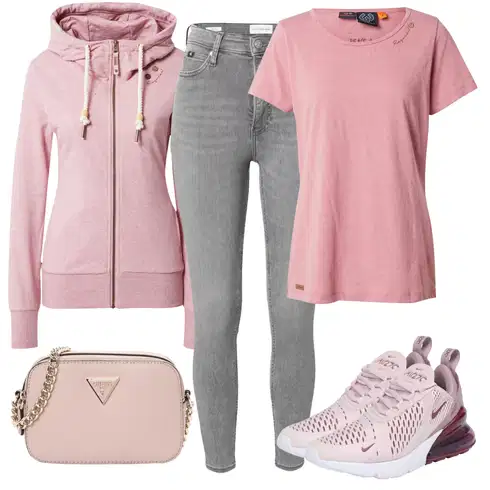 Kombinirajte Pink/Vinski Crveno Sportska Obuća Tenisica za fitness/Obuća za trening/Tenisica za tenis/gimnastička papuča/Tenisica za košarku/cipela za trčanje/cipela za dizanje utega Nike Sportswear