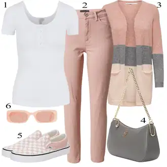 outfit mit Sončna očala bershka "Obleka za jesen"