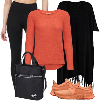 Outfit sa Bijela Under Armour "Jesenski outfiti"