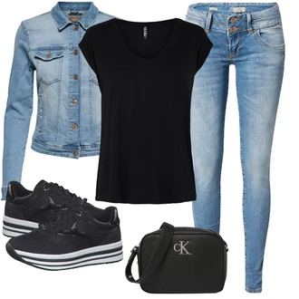 Outfity pro léto Turistika s Černá/Zelená/Tyrkysový Sportovní doplněk/Obal Na Telefon/Pouzdro Calvin Klein "Letní květiny"Look: Na Procházku, Turistika