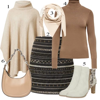 outfit mit Bež Topshop "Jesenska obleka za prosti čas"