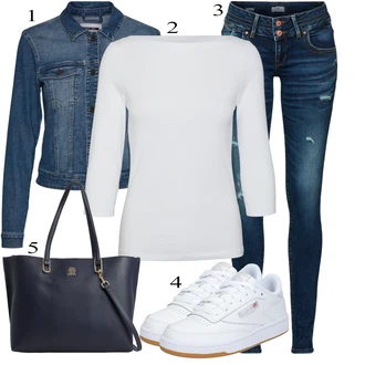 outfit mit Reebok "Popoln za jesen"