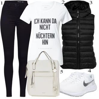 Športne Outfiti mit Siva/Lila barve Nike "poletni videz"