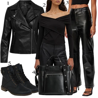 outfit mit Rieker "Obleka za jesen"