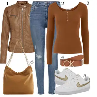Kombinacije za univerzitet "Jesenski outfiti"