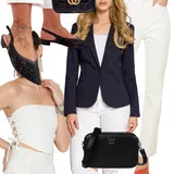 Slim fit džíny s širokými nohavicemi Outfity image