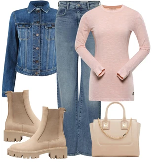 Outfity na podzim Šik s Béžová Taška Přes Rameno/Taška/Brašna/Malá Taška Aldo "Outfit na podzim"Look: Elegantní, Šik