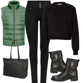 Outfit s Kotníková Bota Högl "Outfit na podzim"