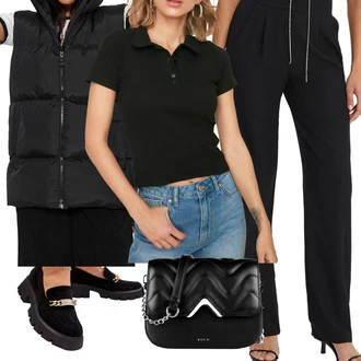 Outfit s Mokasín/Mokasín kesi "Outfit na podzim"