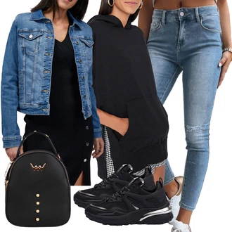 Outfit s Teniska Replay "Outfit na podzim"