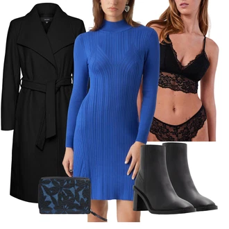 Pravá Kůže Outfit s Černá Kozačka Kotníková Bota Na Podpatku/Špičatá Kozačka/Letní kotníková Kozačka/Kotníková Bota s Podšívkou Aldo "Perfekt na podzim"