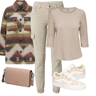 Outfit s Teniska Vans "Perfekt na podzim"