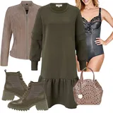 Podzimní outfity s latkovými šaty image