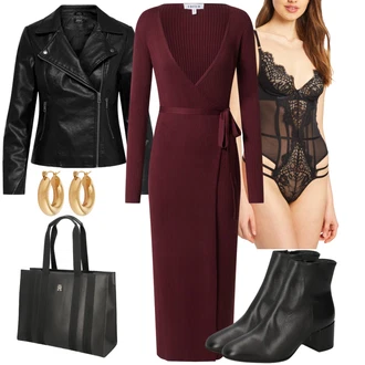 Outfity s krajkovými body "Perfekt na podzim"