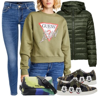 Outfity na podzim Elegantní s Modrá VERO MODA "Perfekt na podzim"Look: Elegantní, Klasické, Francouzské, Italský, Bezešvé, Španělské