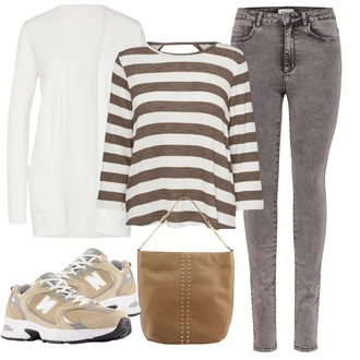 Outfit s Hnědá Carrera "Podzimní Look"